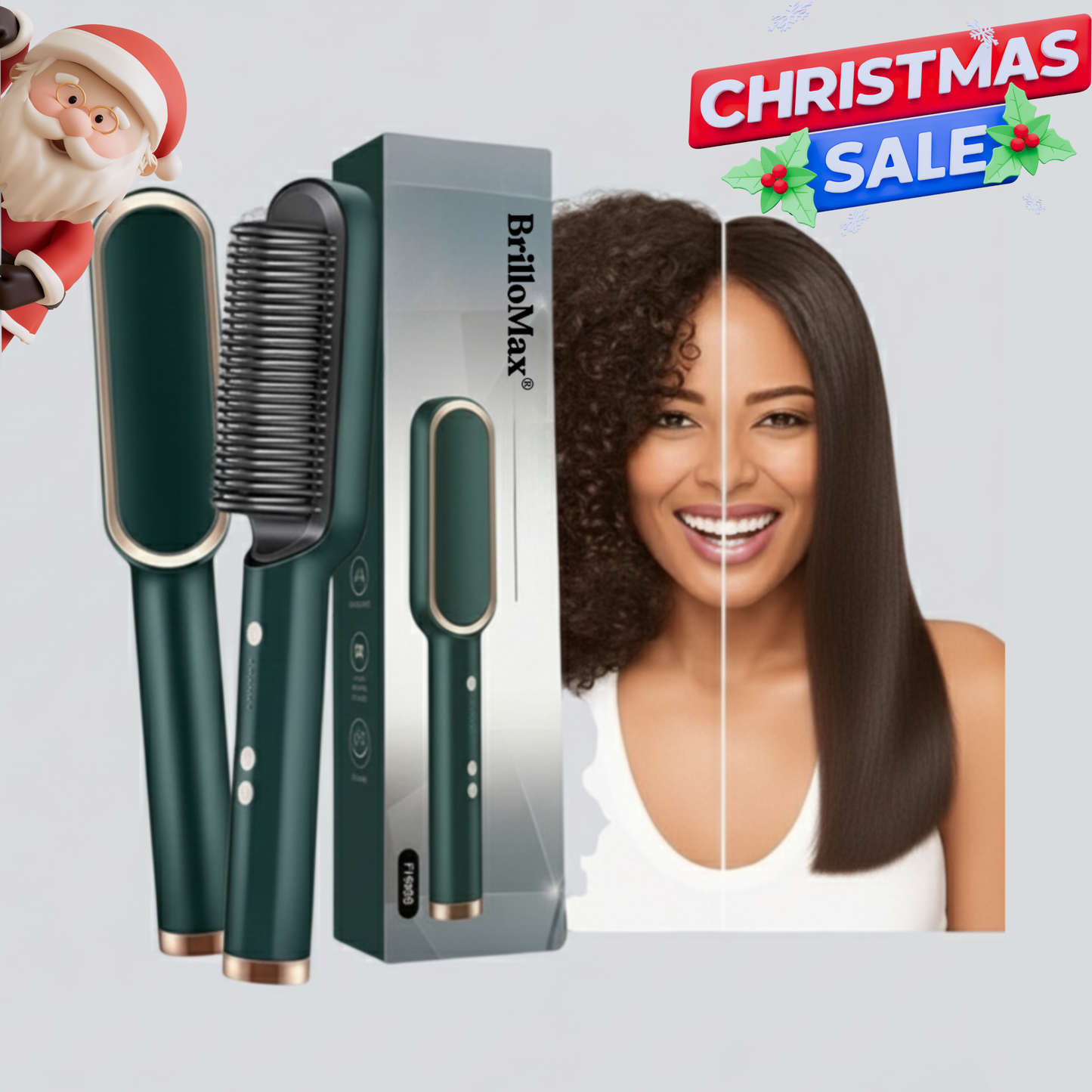 BrilloMax® ¿Cabello Rebelde y Sin Brillo? Transfórmalo en 3 Minutos - Brillo Radiante